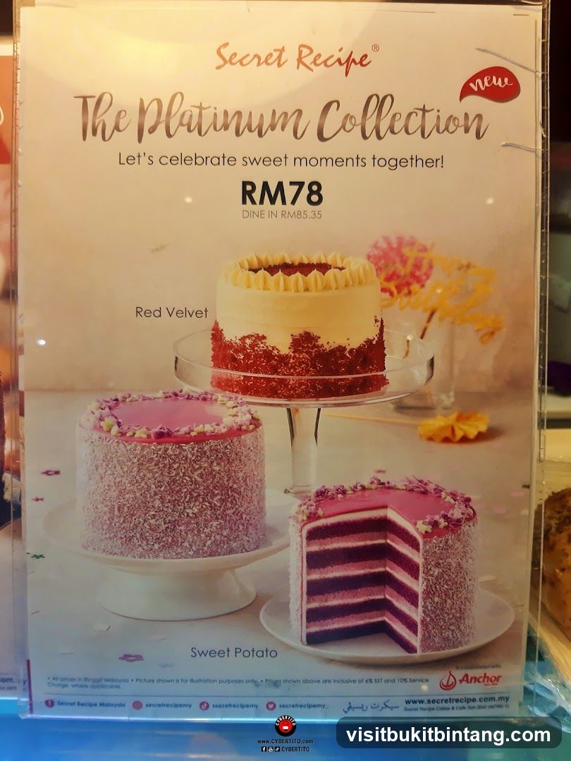 Secret Recipe Platinum Collection Promotion