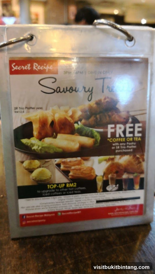 Secret Recipe Savoury Trio