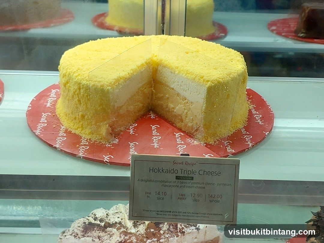 Hokkaido Triple Cheese Cake