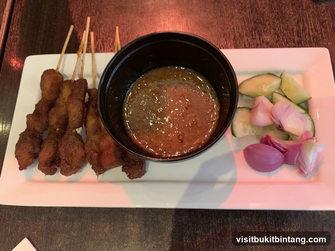 Chicken Satay with Peanut Sauce