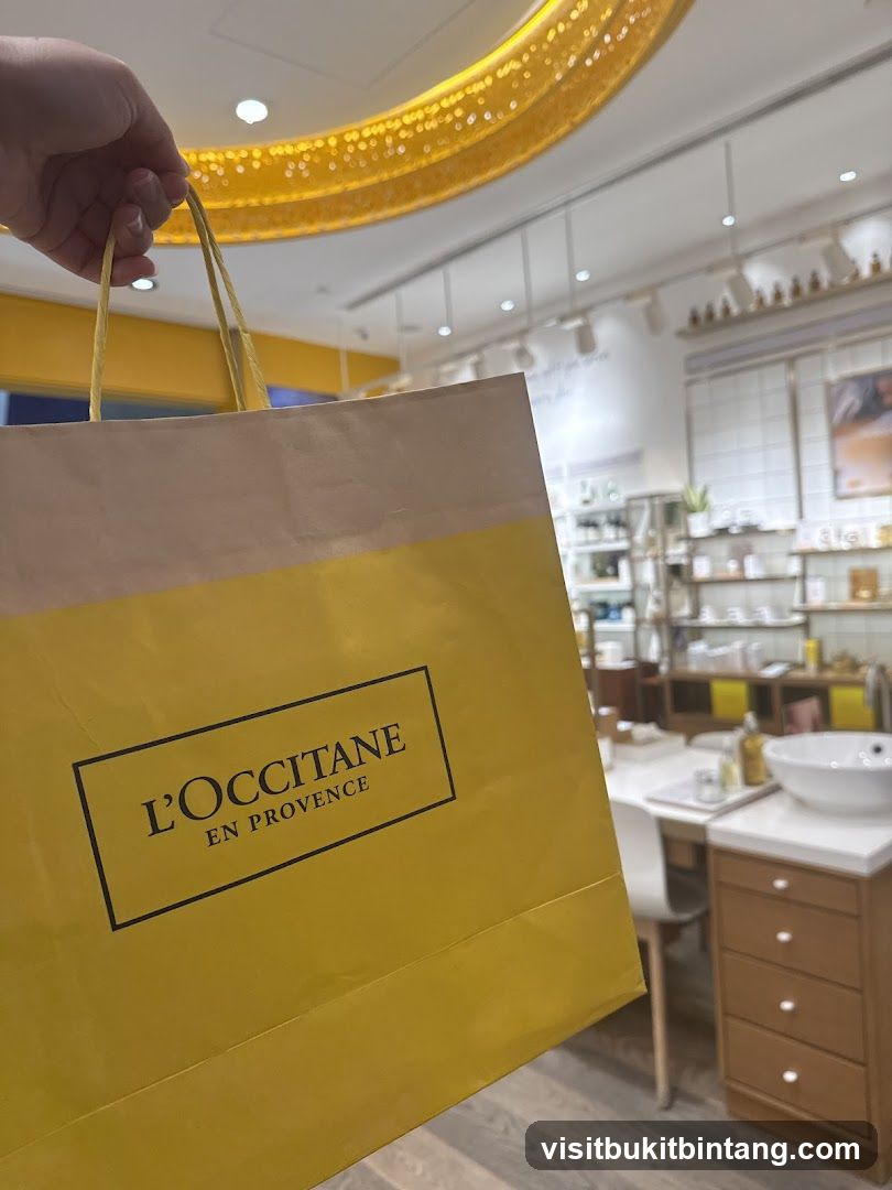 L'Occitane Shopping Bag
