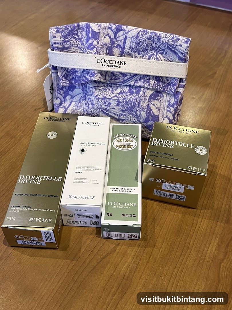 L'Occitane Skincare Products