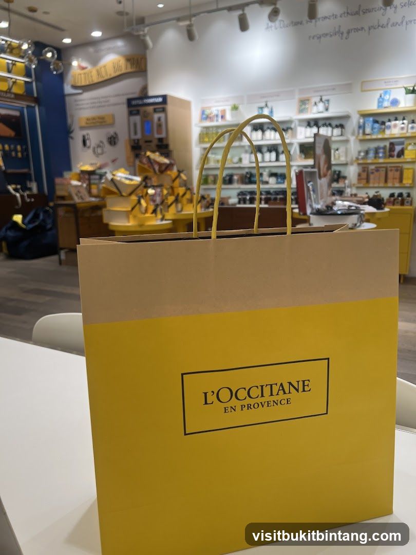 L'Occitane Shopping Bag
