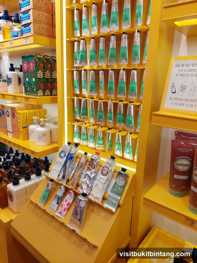 Skincare Products Display