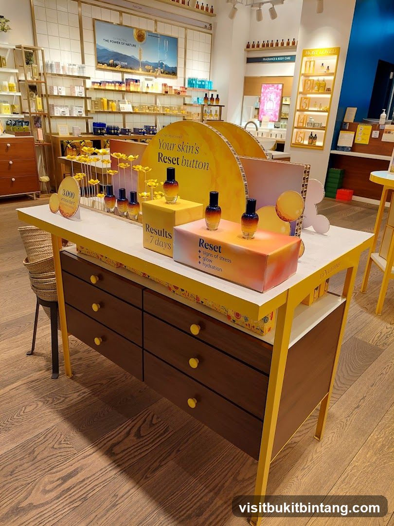 Skincare Display