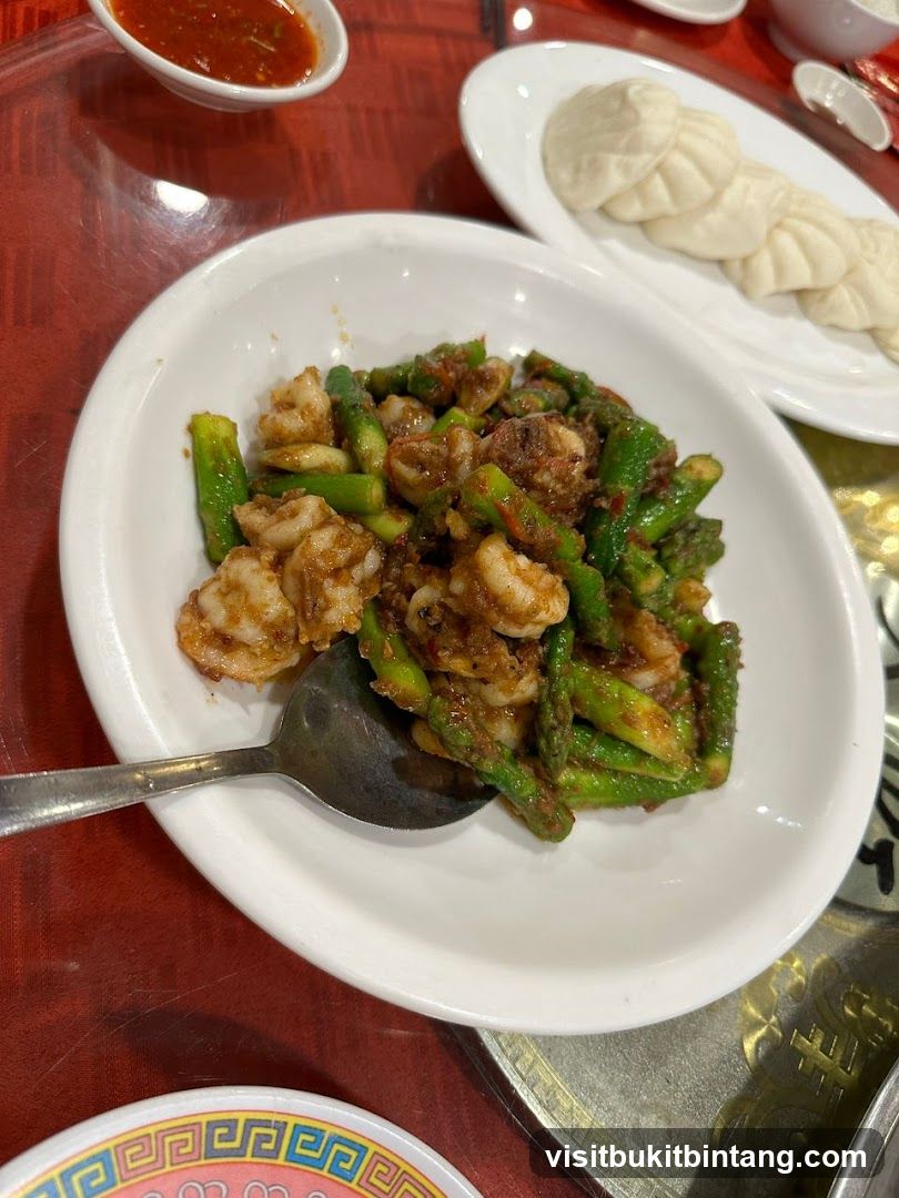 Shrimp and Asparagus Dish