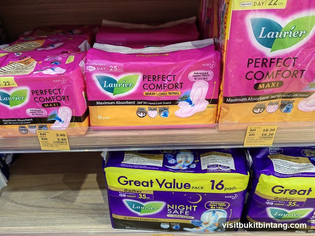 Sanitary Pads Display