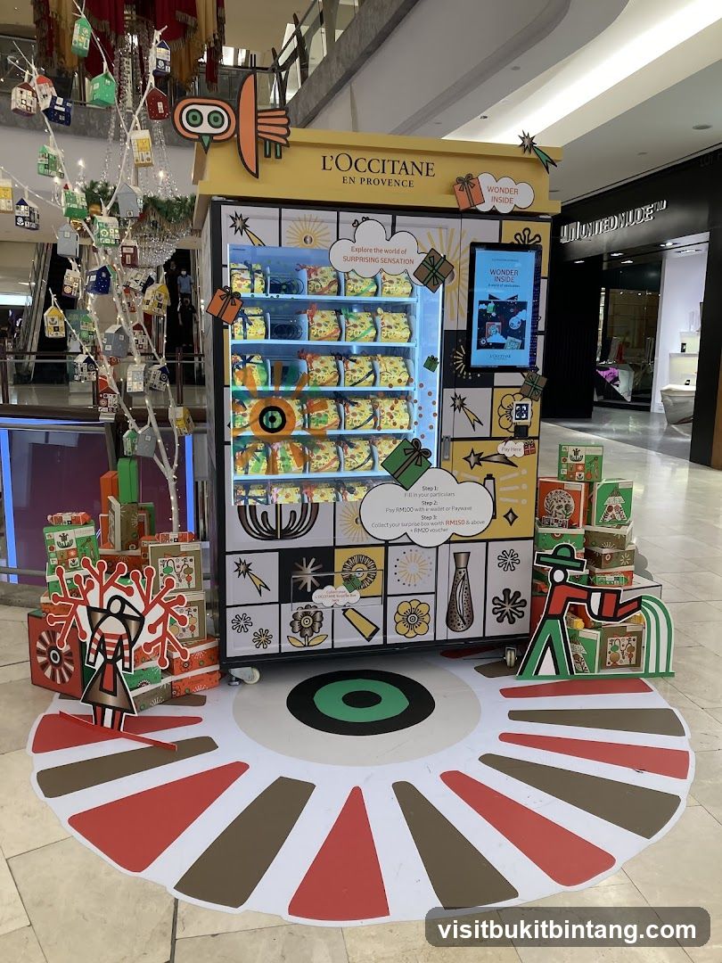 L'Occitane Wonder Inside Vending Machine
