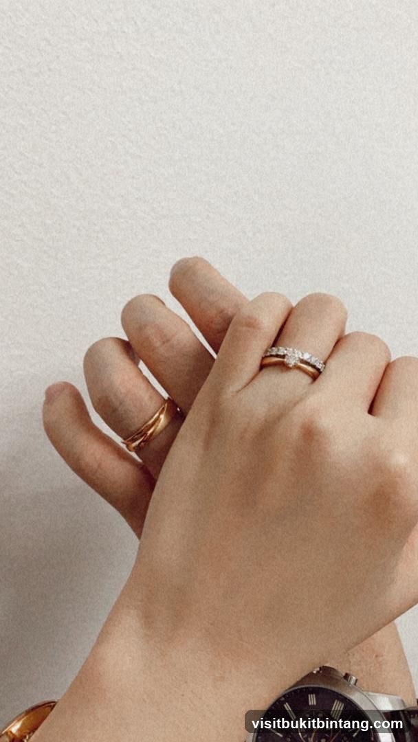 Hands with Rings and Watch