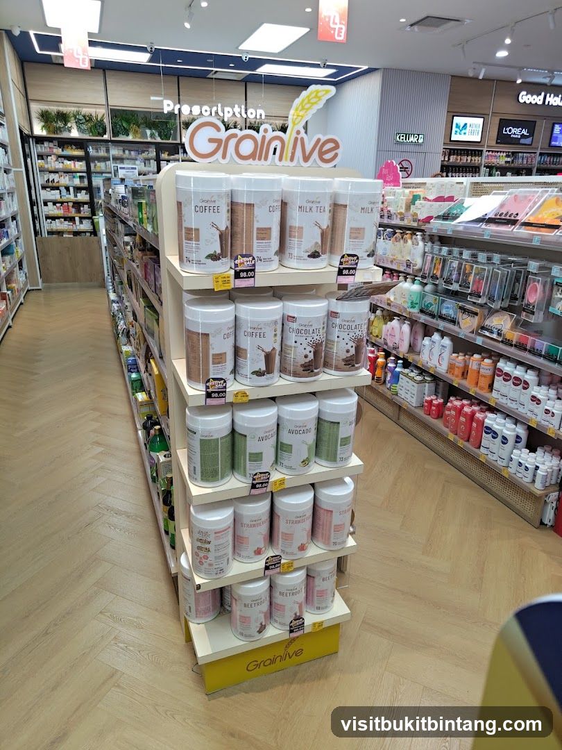 Grainlive Products Display