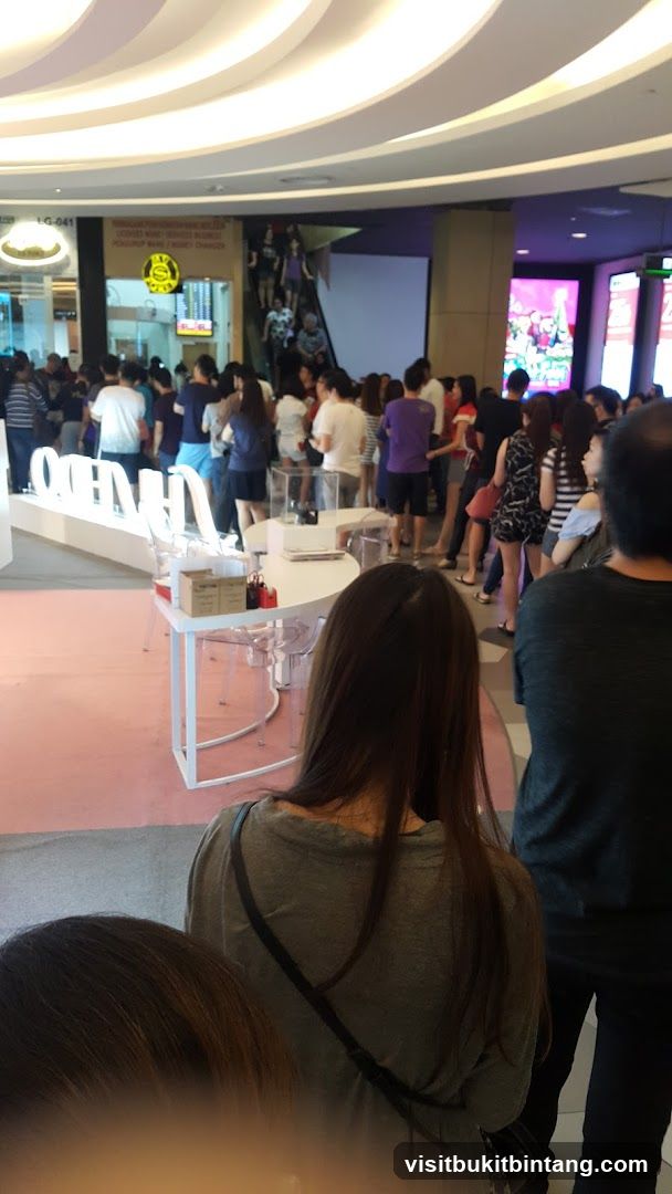 Crowd at a Mall