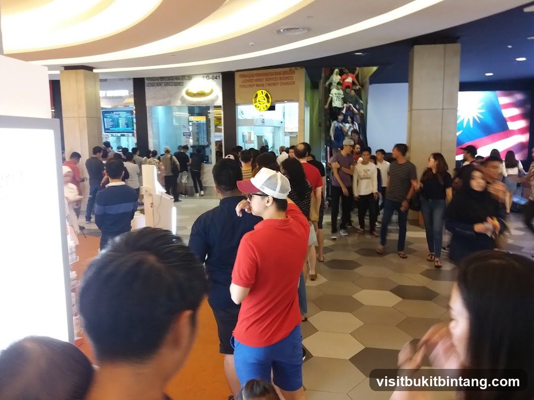 Crowded Mall Interior