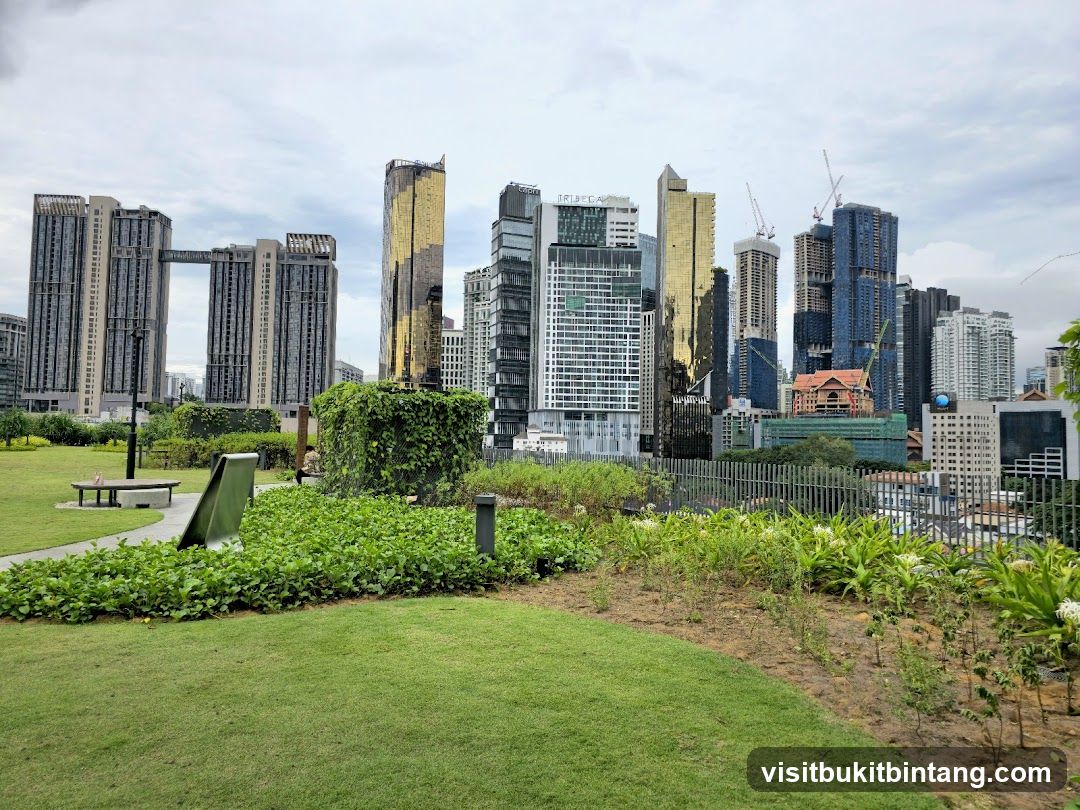 Cityscape with Greenery