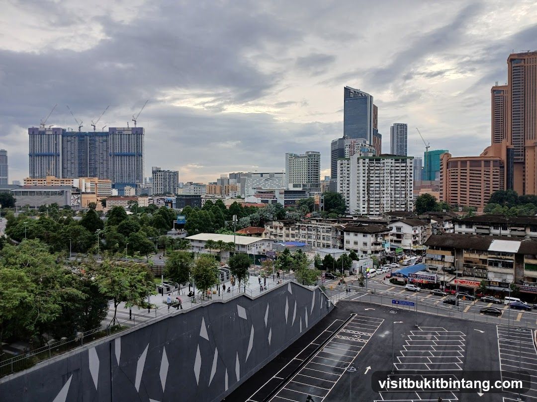Cityscape with Construction and Buildings