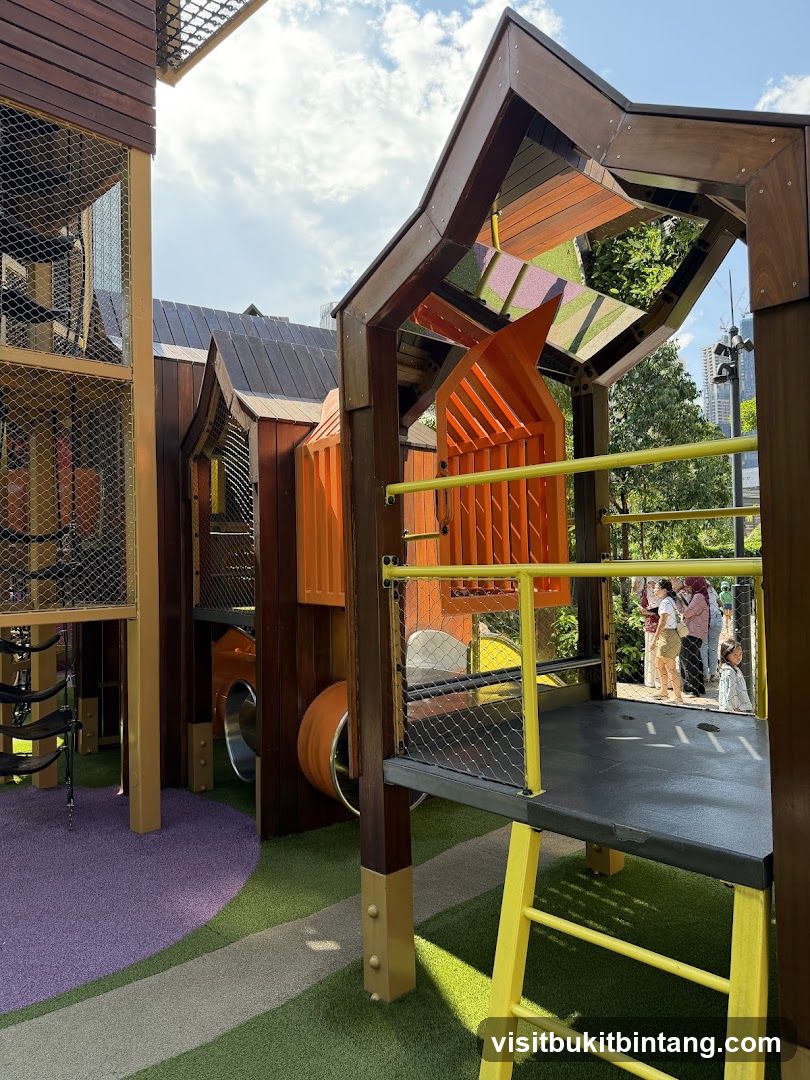 Modern Playground Structure