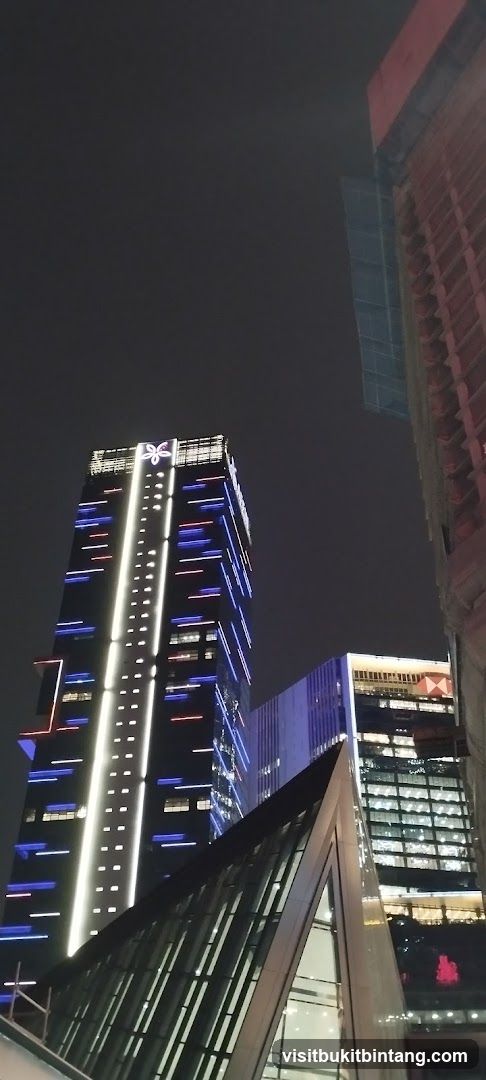 Modern Skyscrapers at Night