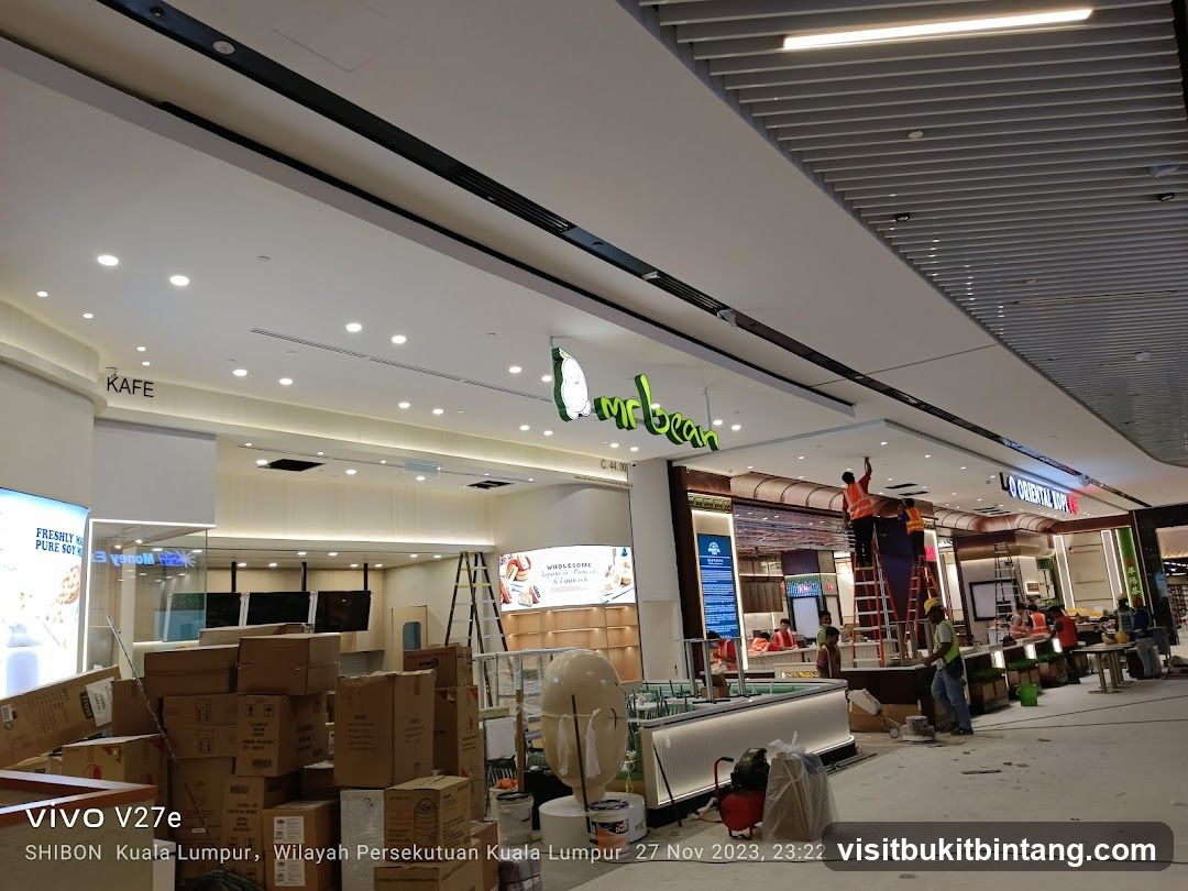 Under Construction Mall Area