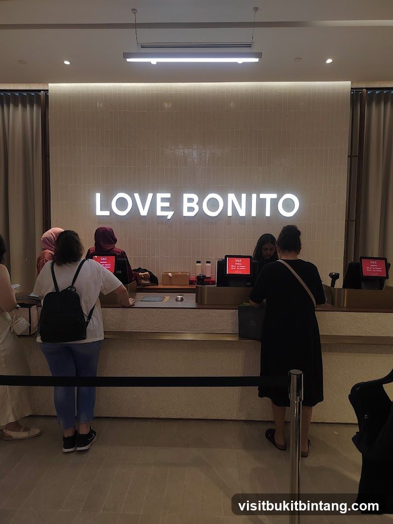 Love, Bonito Checkout Counter