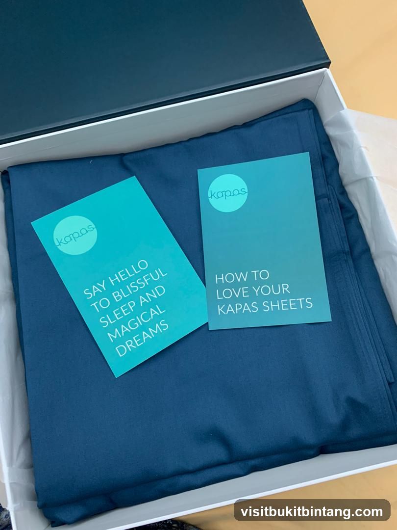 Kapas Sheets Packaging
