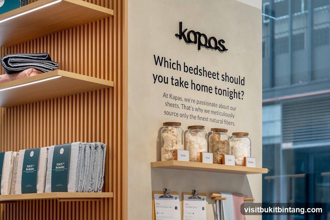 Kapas Bedsheet Display