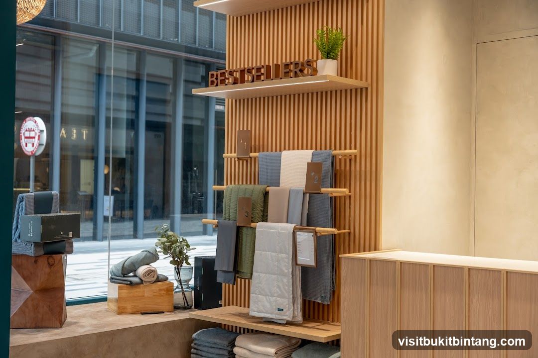 Store Display with Textiles