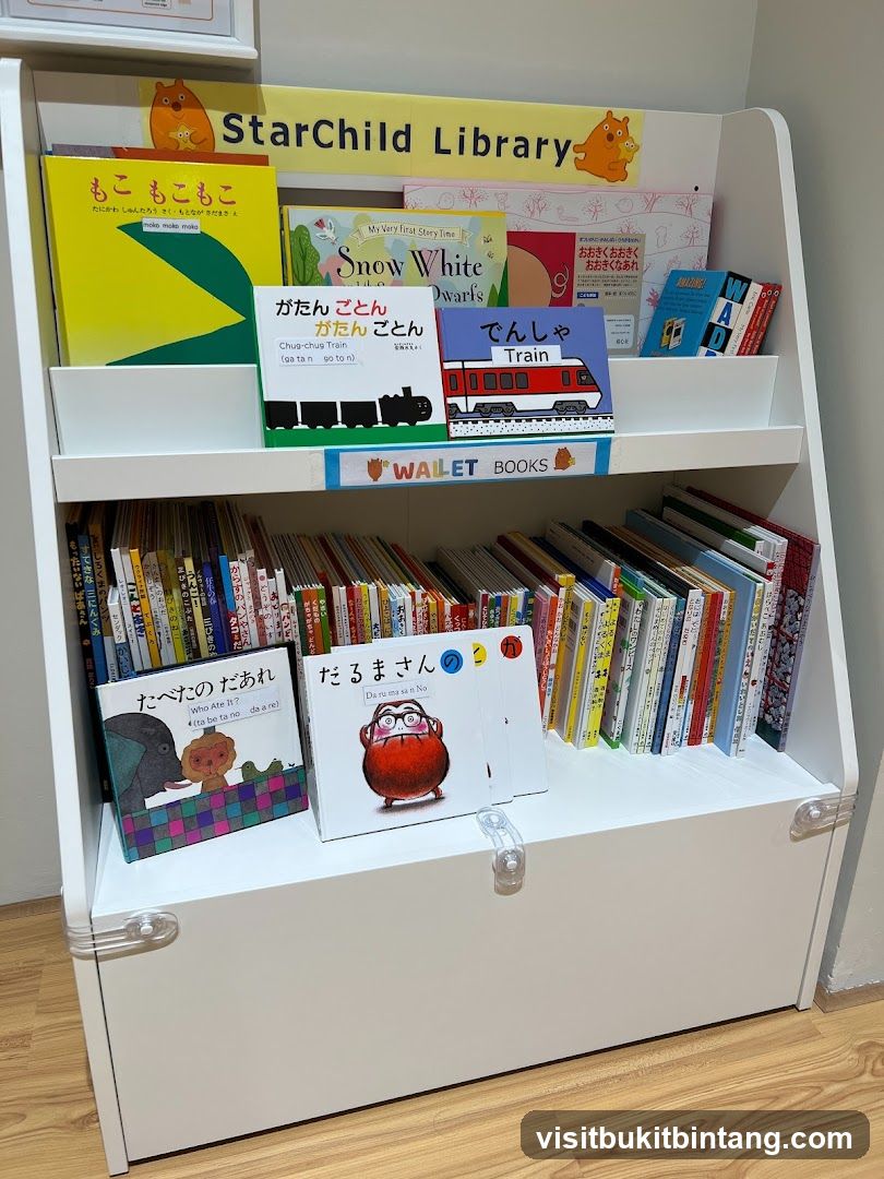 StarChild Library Bookshelf