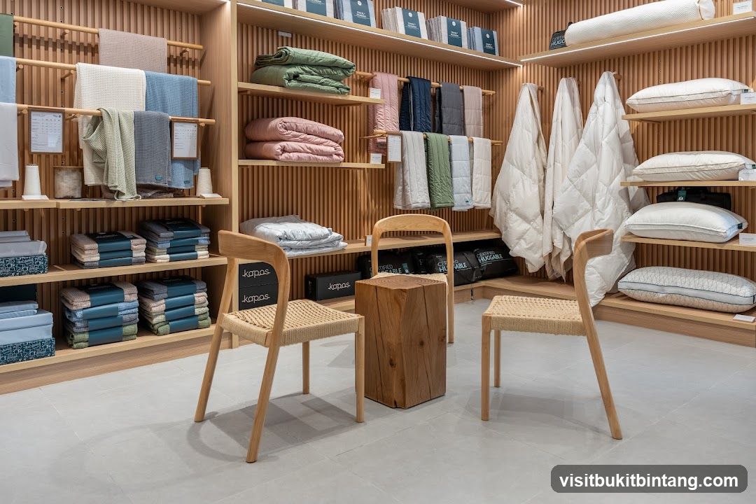 Bedding Store Display