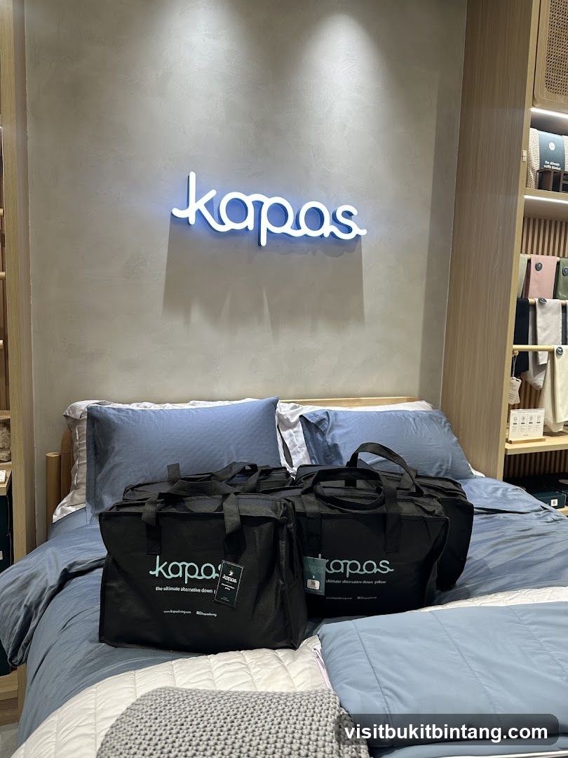 Kapos Bedding Display