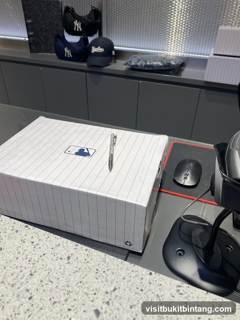 New York Yankees Merchandise Display
