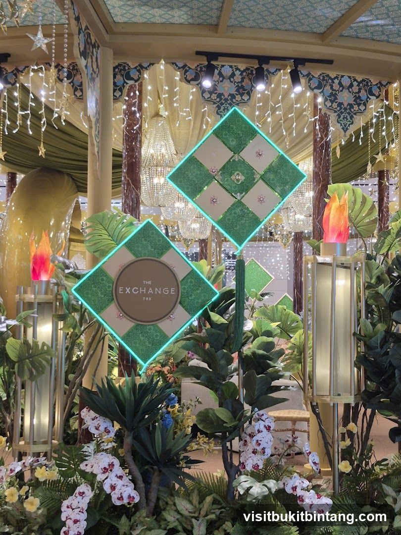 Decorative Display with "The Exchange TRX" Signage