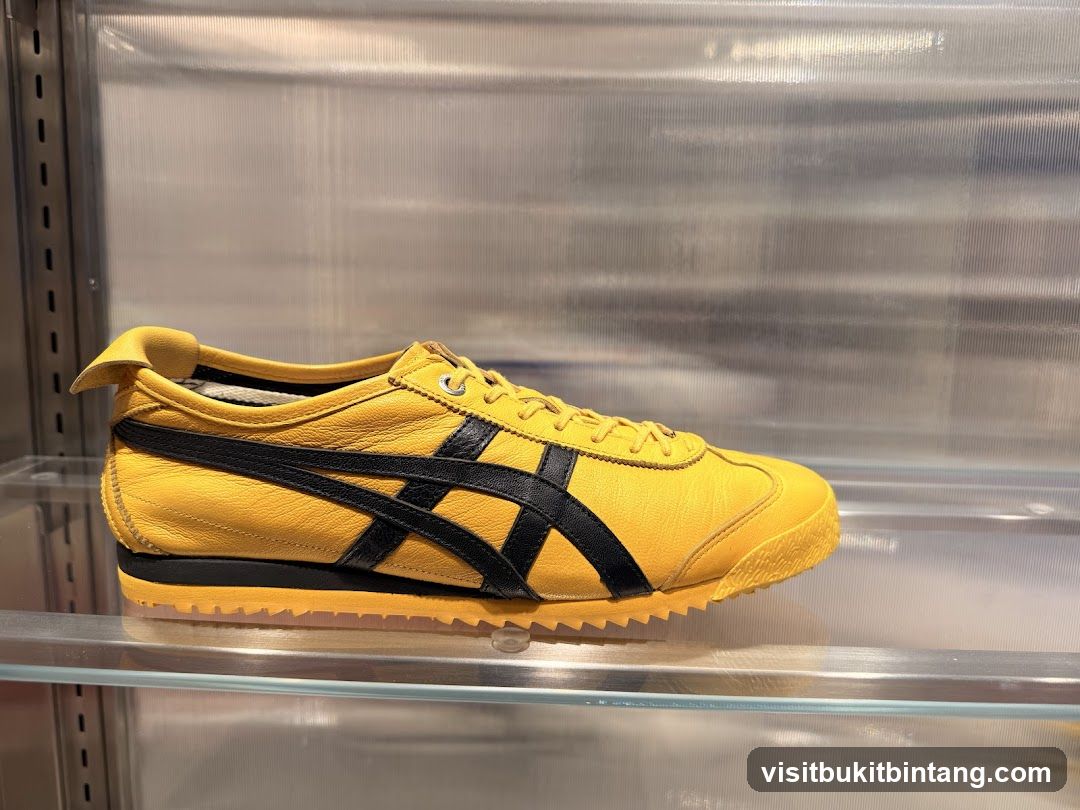Yellow and Black Sneaker