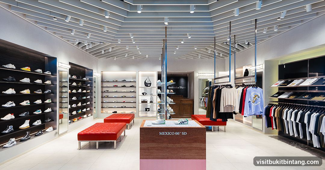 Onitsuka Tiger Store Interior