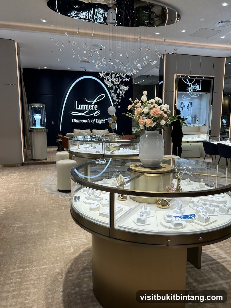 Lumiere Diamonds of Light Jewelry Store Interior