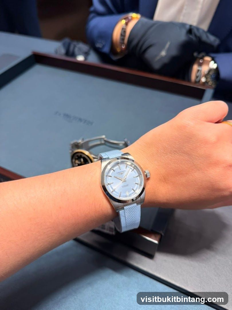 Person wearing a watch