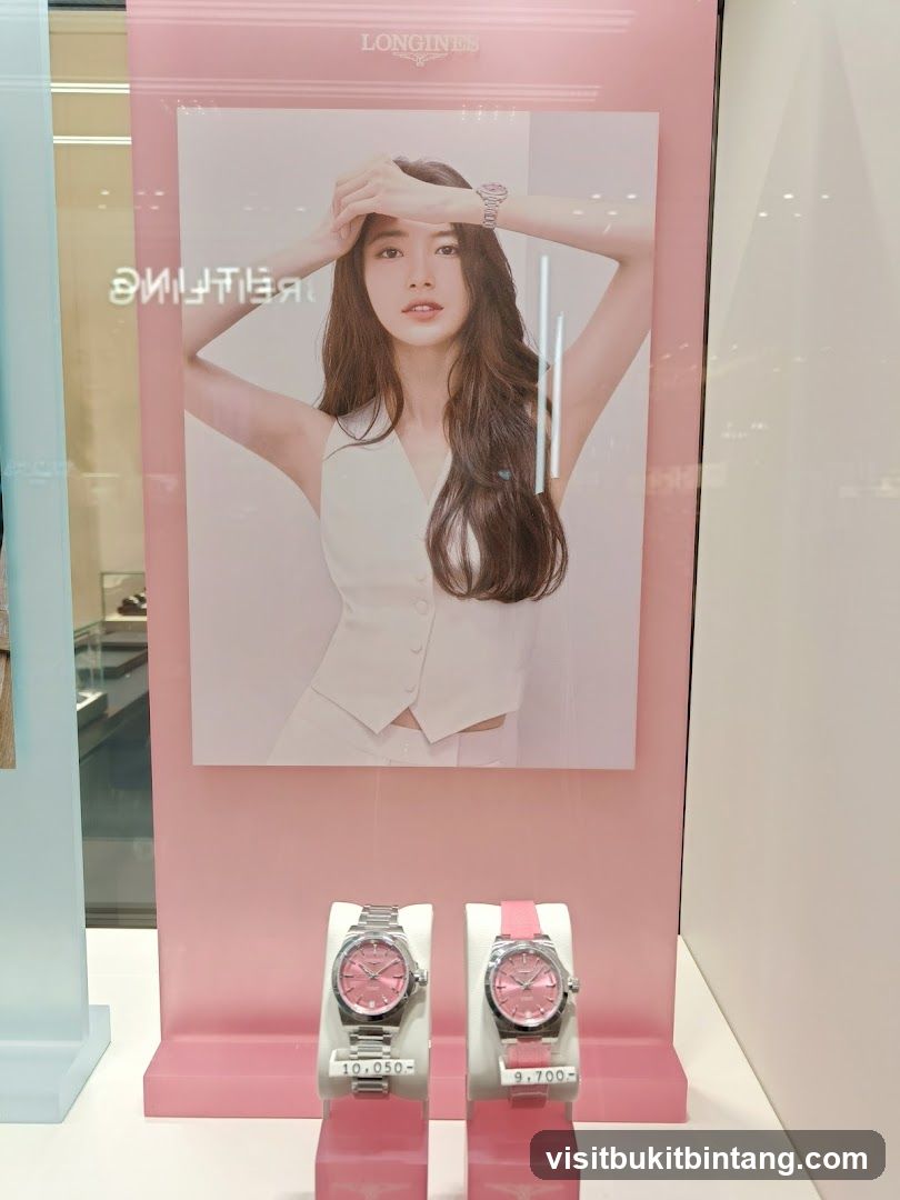 Longines Watch Display