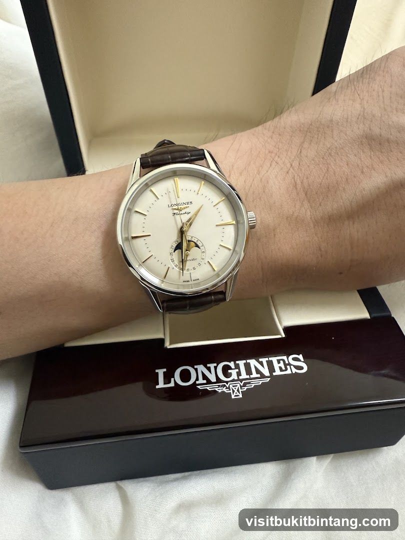 Longines Watch on Wrist