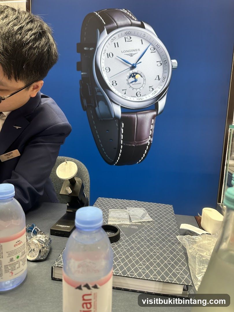 Longines Watch Display