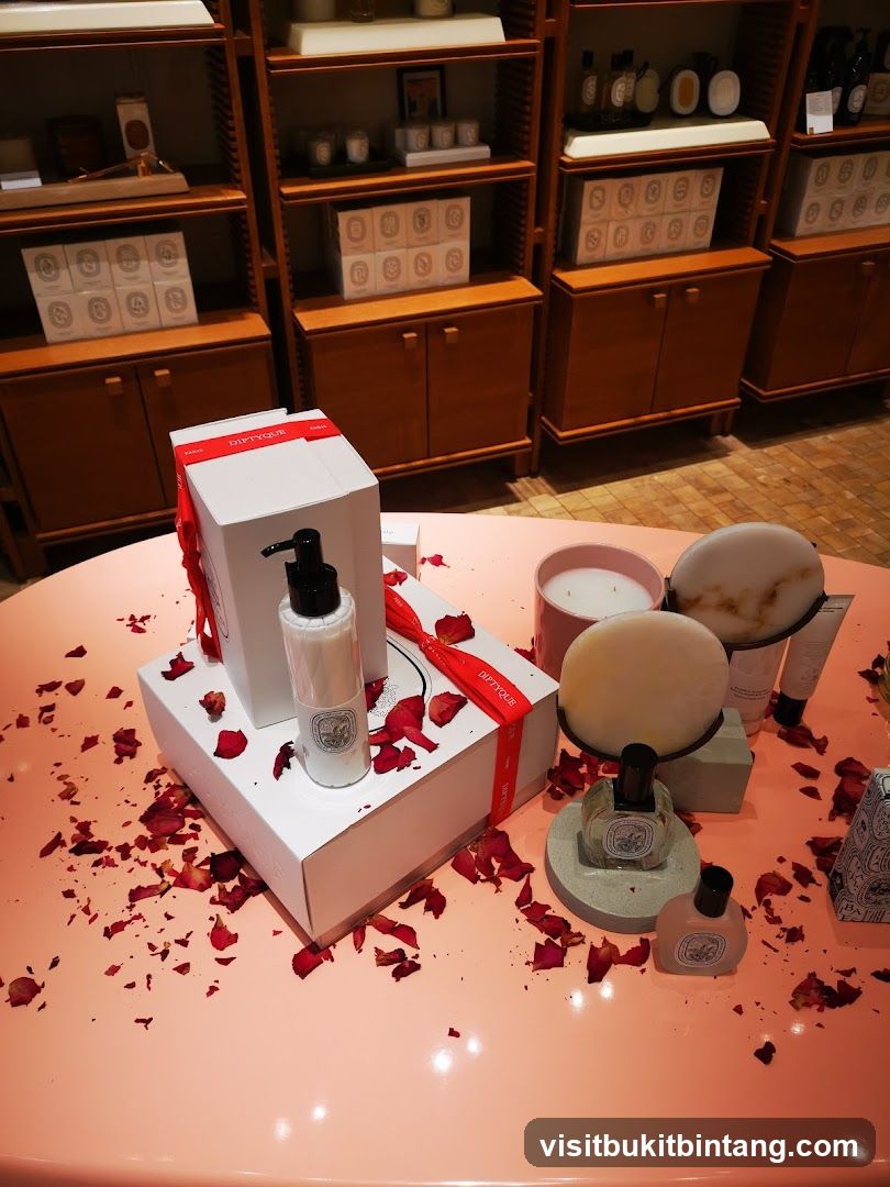 Diptyque Products Display