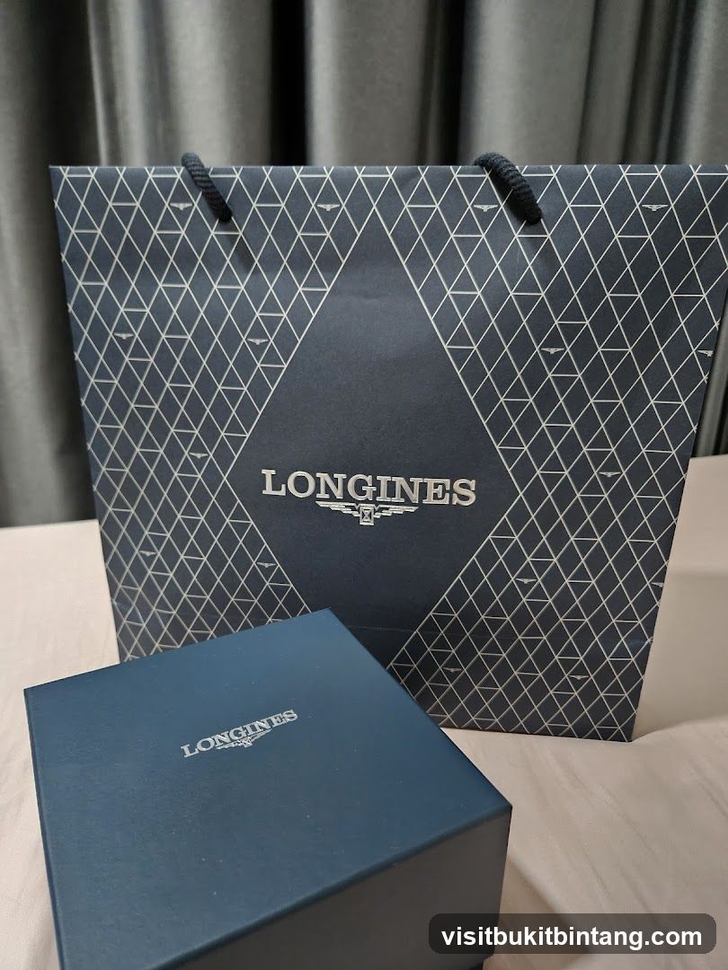Longines Shopping Bag and Box