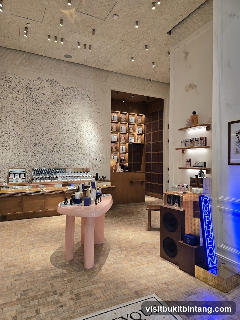 Interior of a Perfume Store