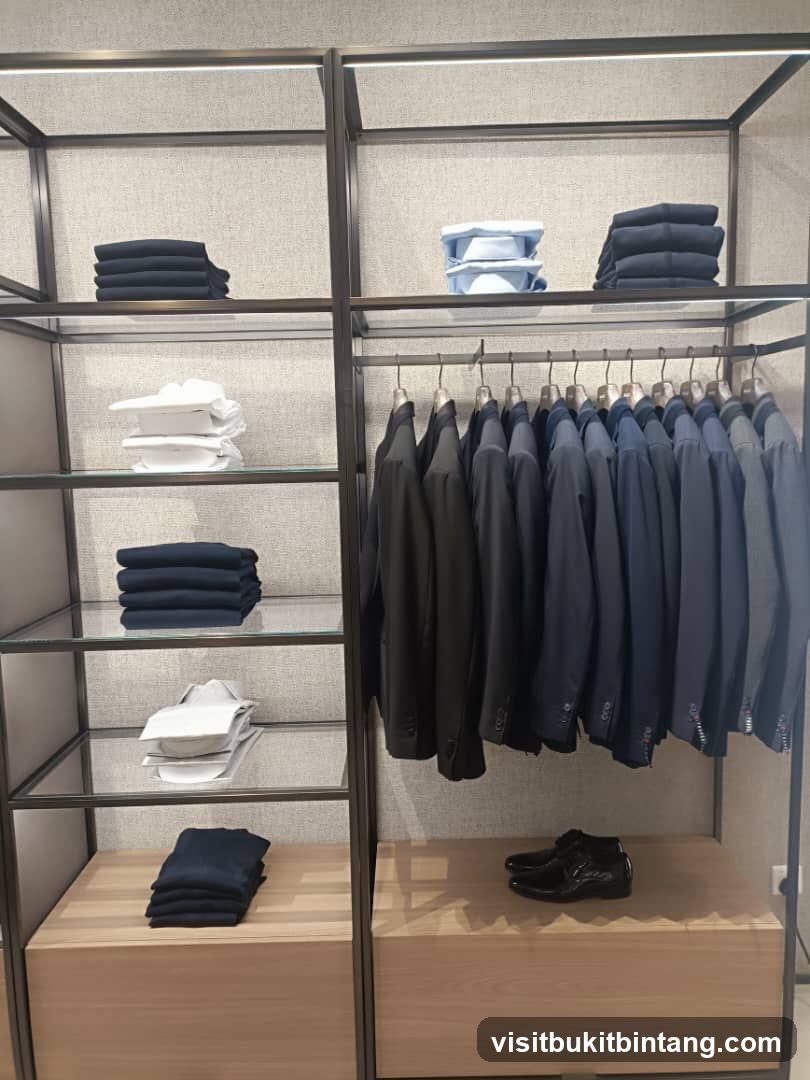 Men's Clothing Display