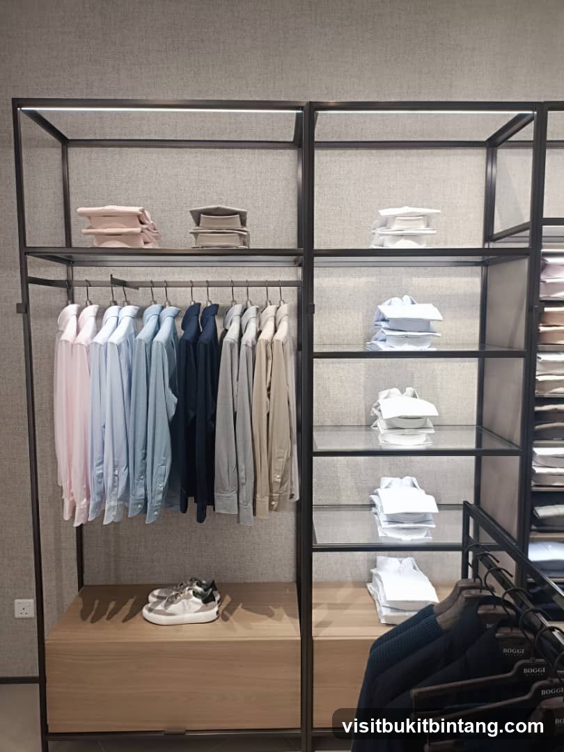 Clothing store display