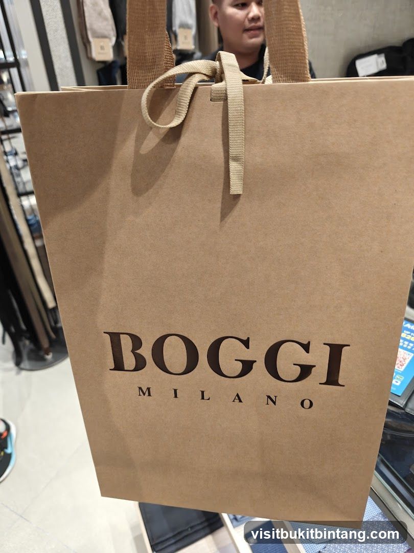 Boggi Milano Shopping Bag