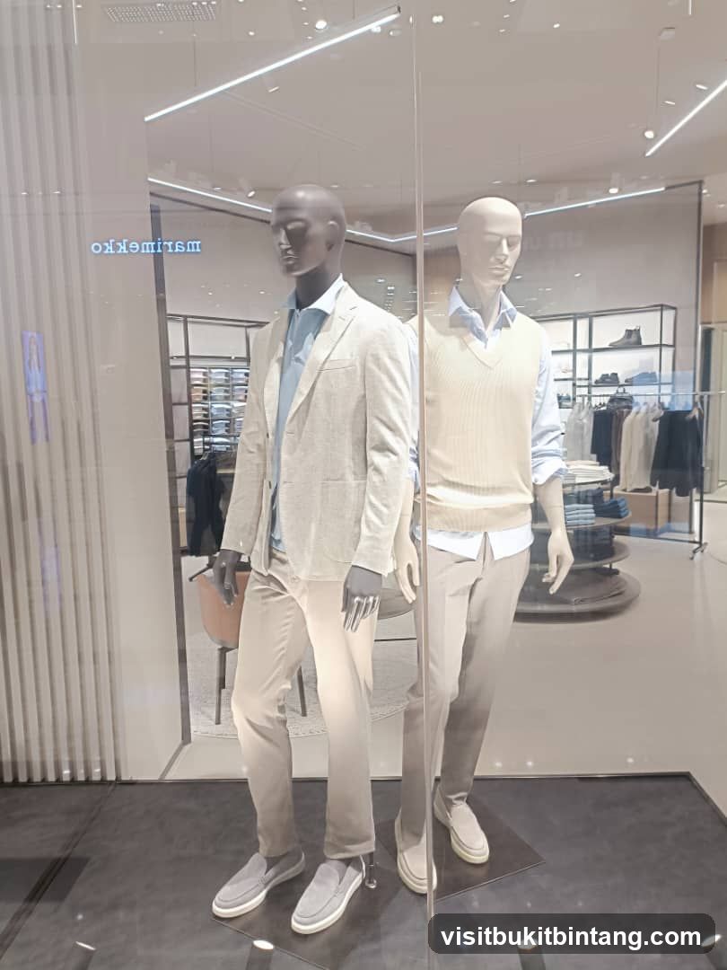 Mannequins in Store Window