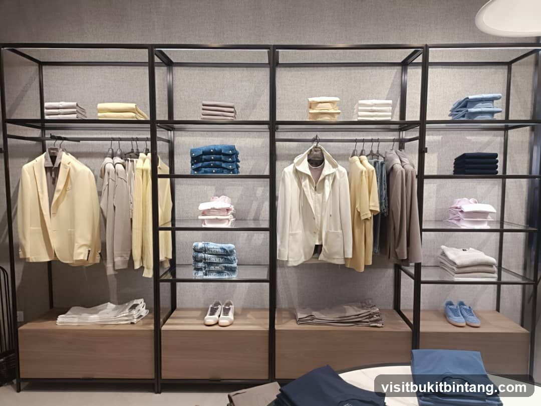 Clothing store display