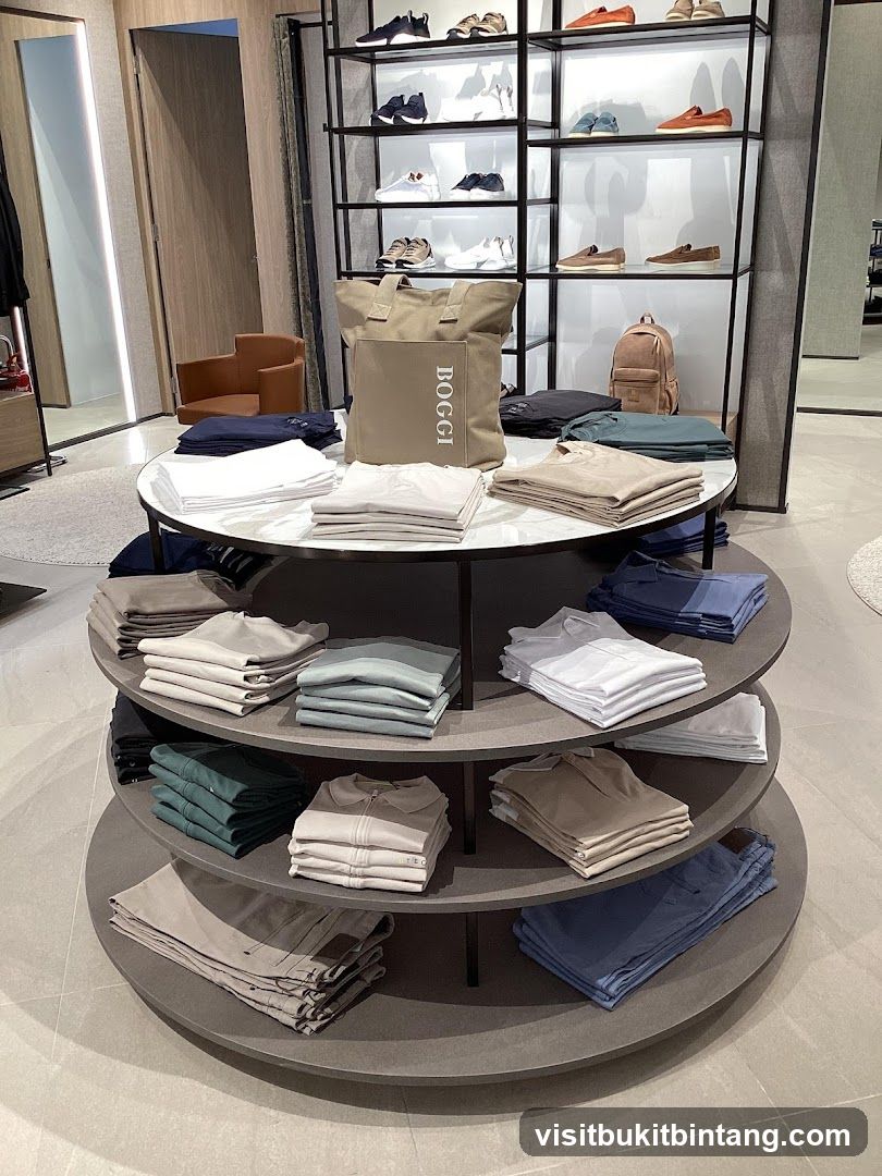 Clothing store display
