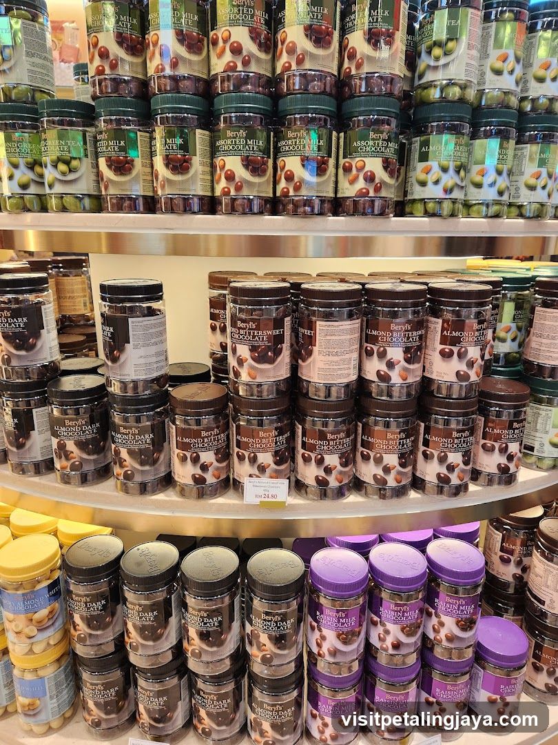 Bertolli Chocolate Products Display
