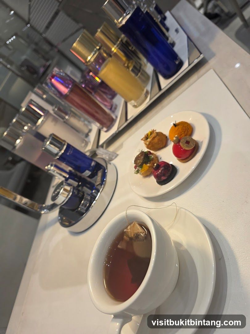 Skincare Products and Desserts