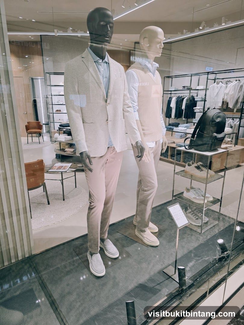 Store Window Display with Mannequins