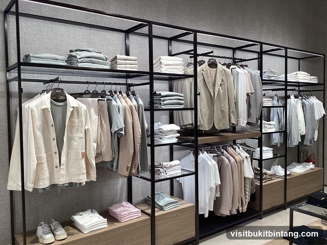 Men's Apparel Display